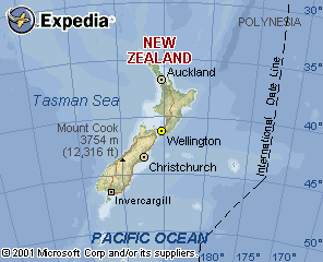 [North & South Islands, New Zealand]